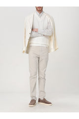 Men's Off White Linen Wool Blazer