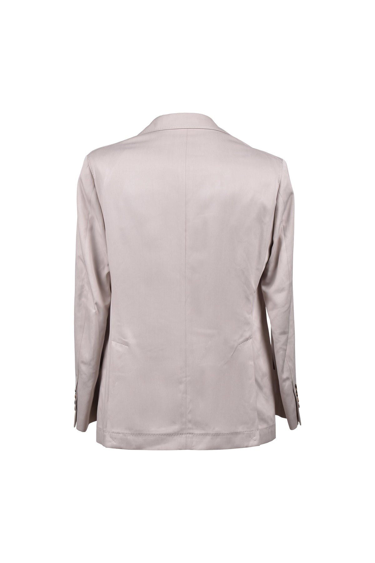 Men's Beige Silk Tailored Suit