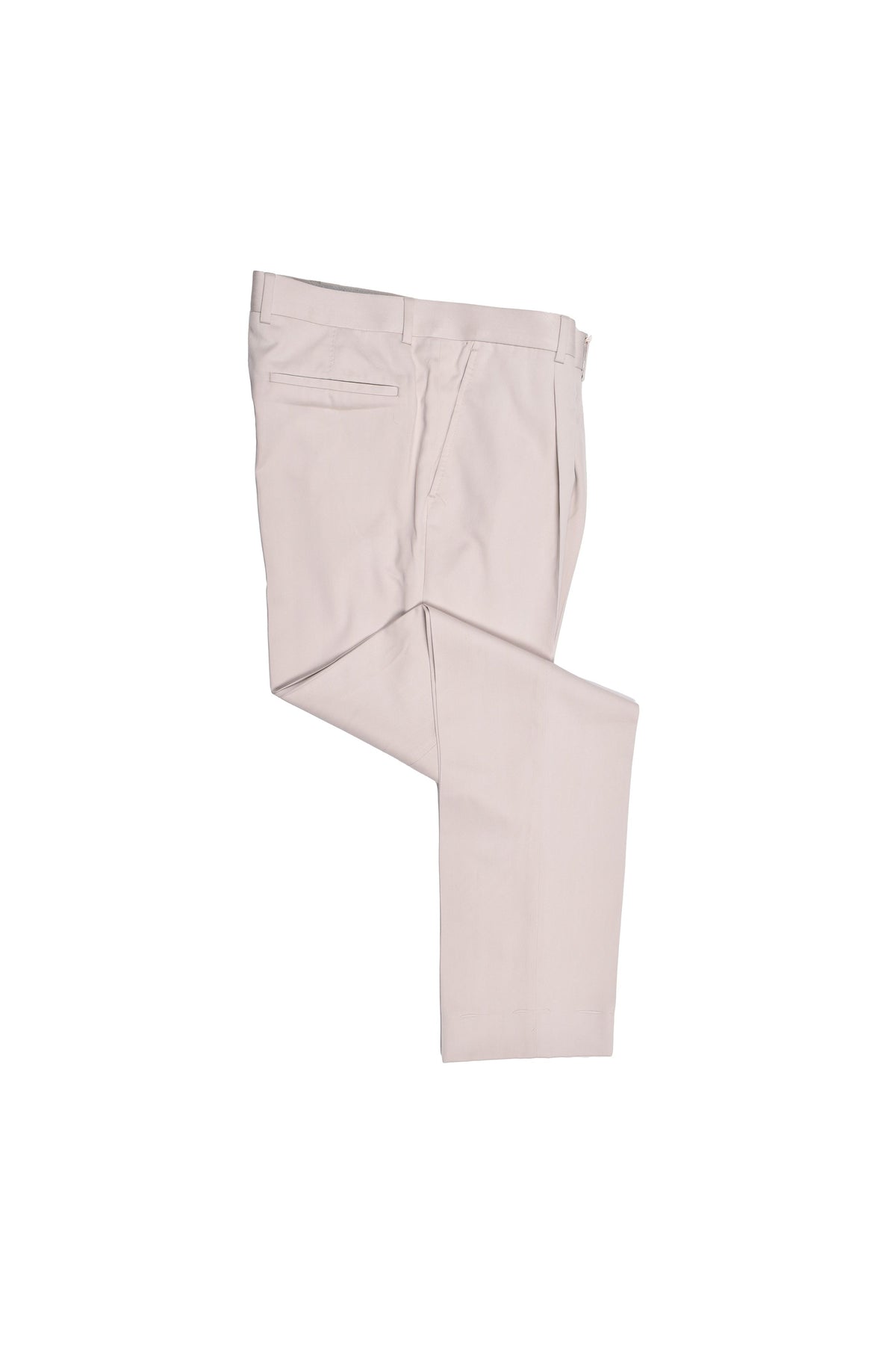 Men's Beige Silk Tailored Suit