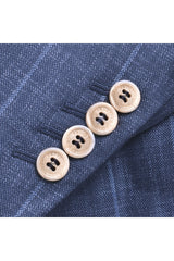 Men's Blue Virgin Wool Suit