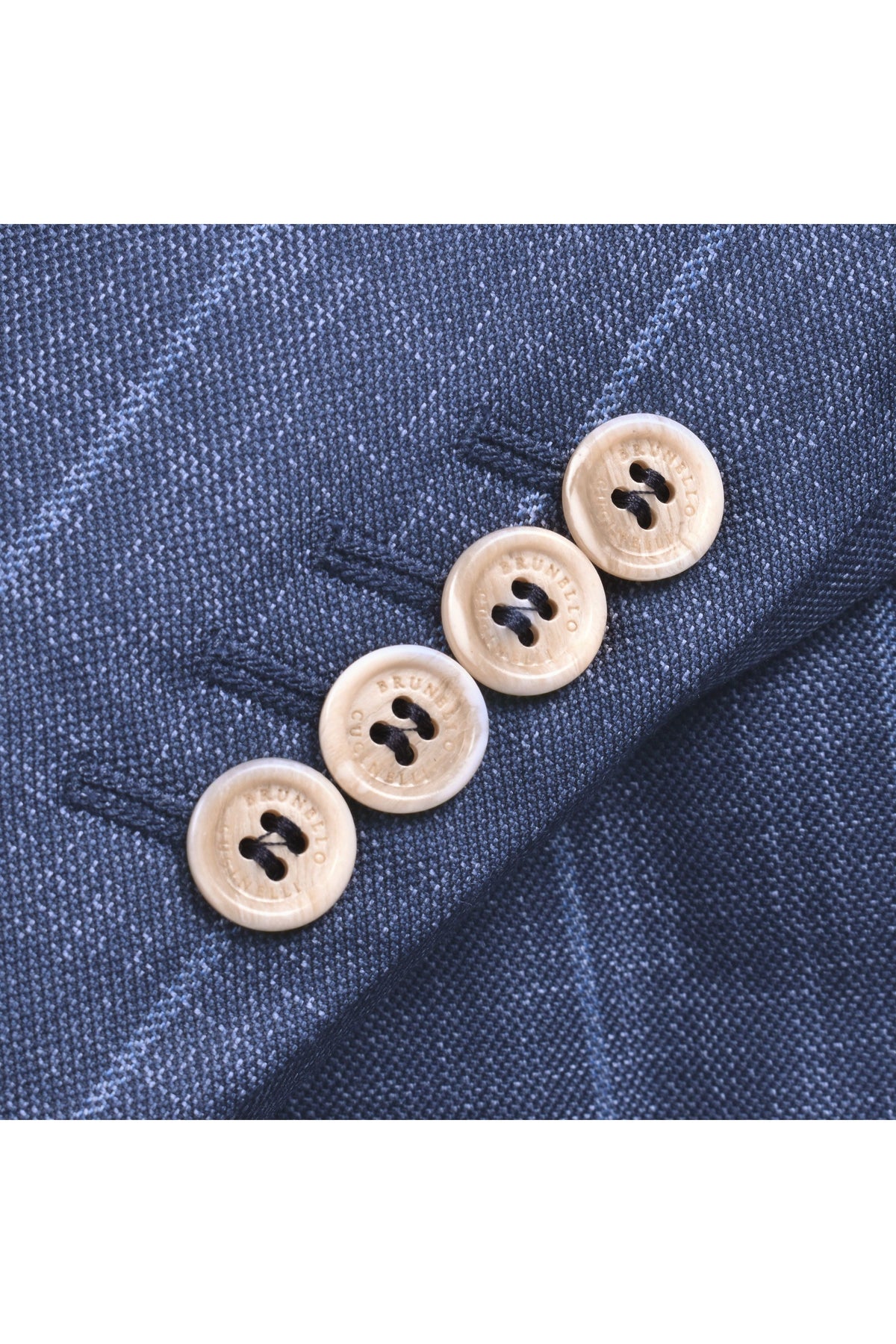 Men's Blue Virgin Wool Suit