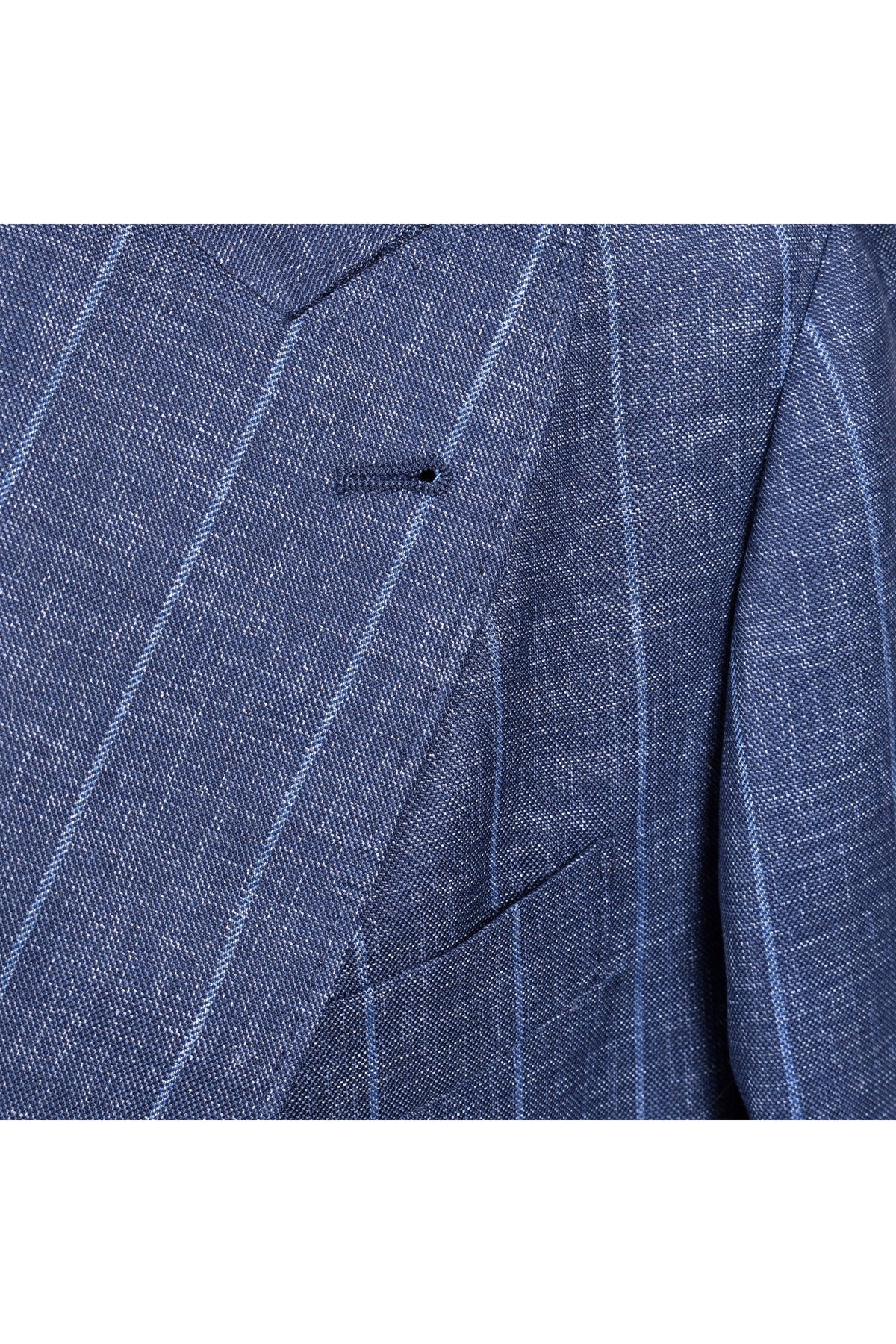 Men's Blue Virgin Wool Suit