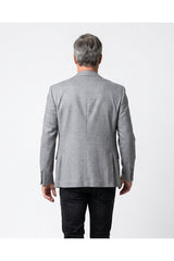 Brunello Cucinelli Men's Grey Cashmere Tailored Blazer