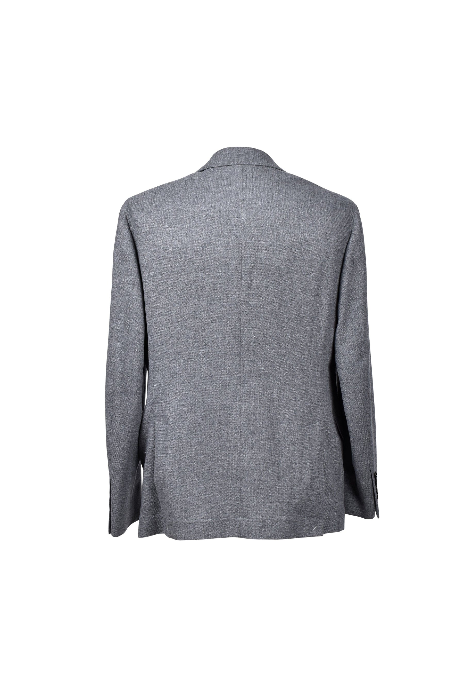 Brunello Cucinelli Men's Grey Cashmere Tailored Blazer