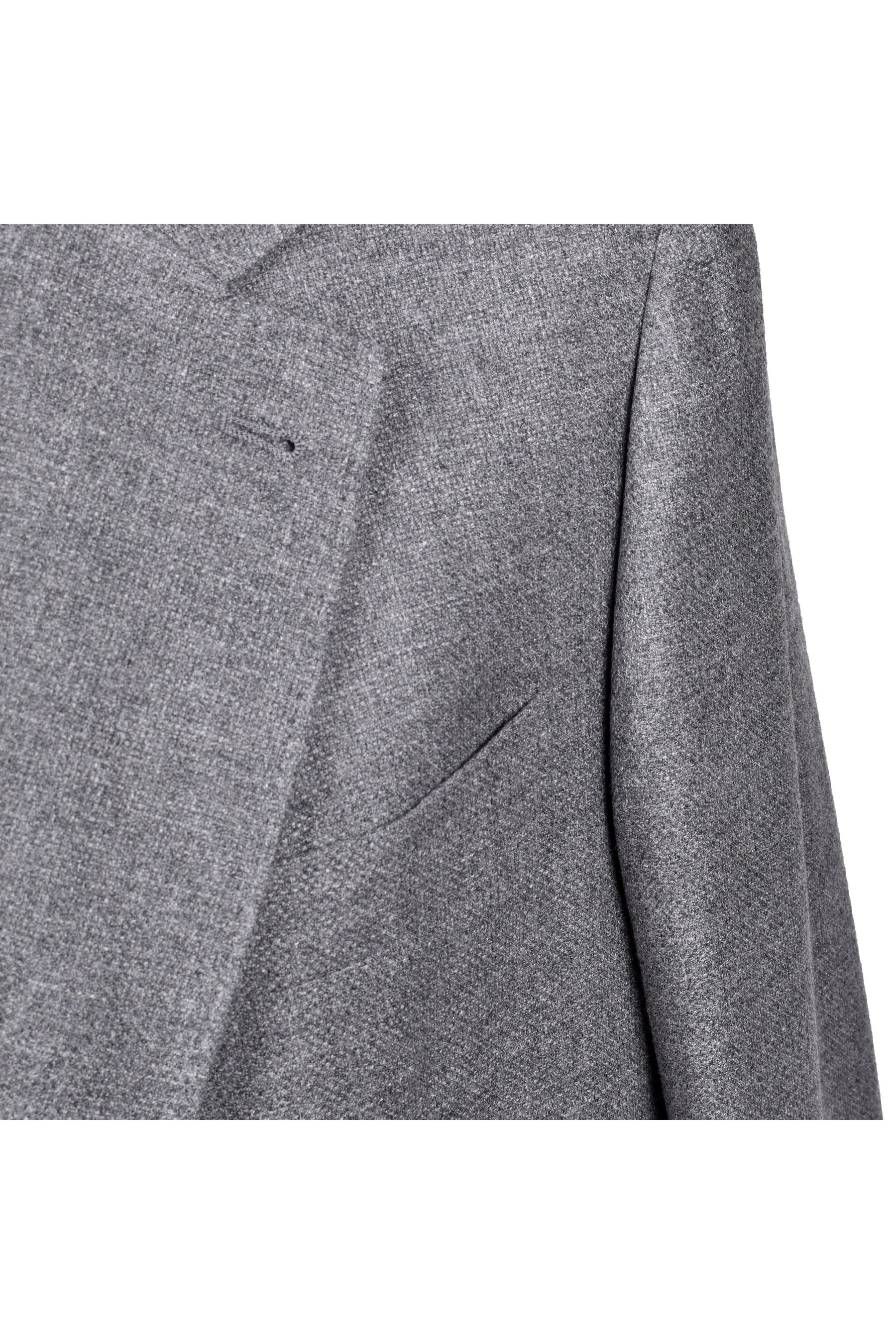 Brunello Cucinelli Men's Grey Cashmere Tailored Blazer