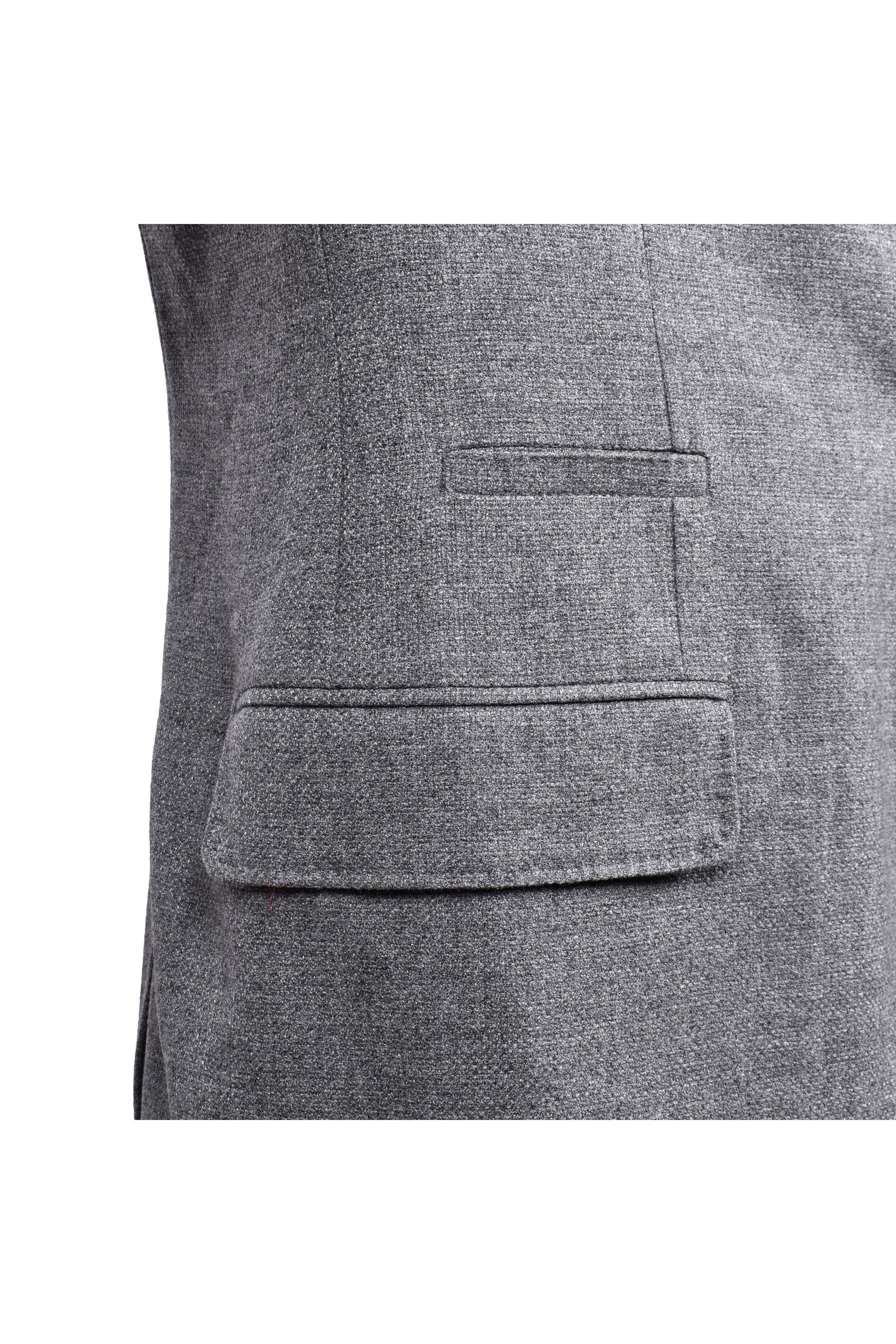 Brunello Cucinelli Men's Grey Cashmere Tailored Blazer