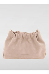 Brunello Cucinelli Women's Sabbia Suede Gathered Clutch Bag