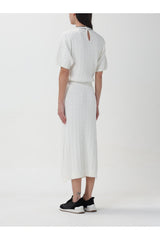 Women's White Cable Knit Dress