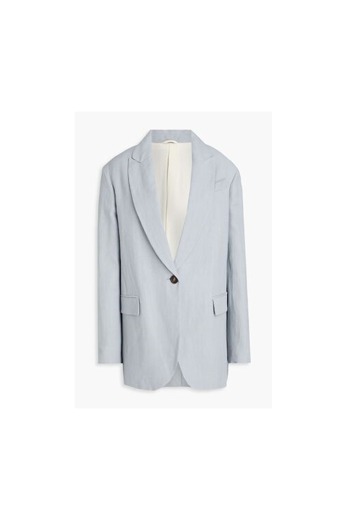 Women's Light Blue Relaxed Blazer