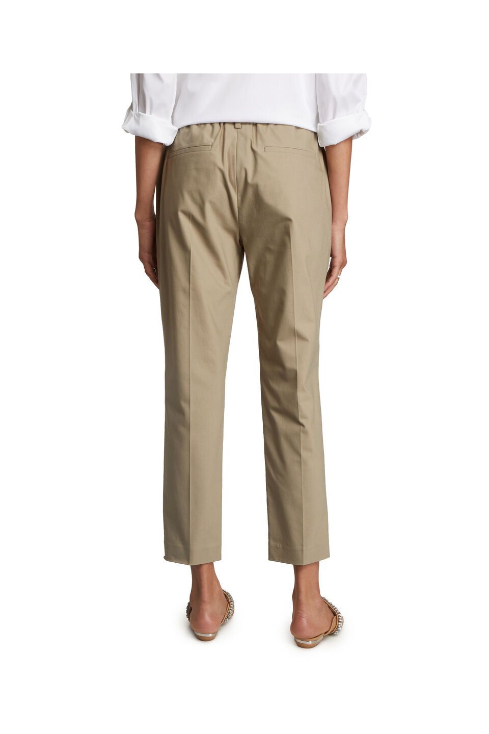 Women's Rockweed Cotton Tapered Trousers Elastic Waist