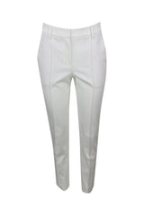 Women's Off White Tailored Slim Trousers