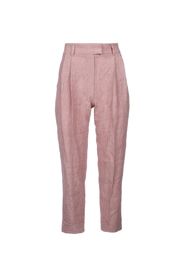 Women's Rosa Linen Tapered Trousers