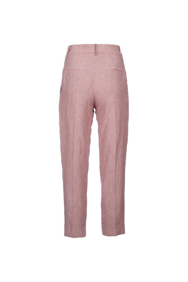 Women's Rosa Linen Tapered Trousers