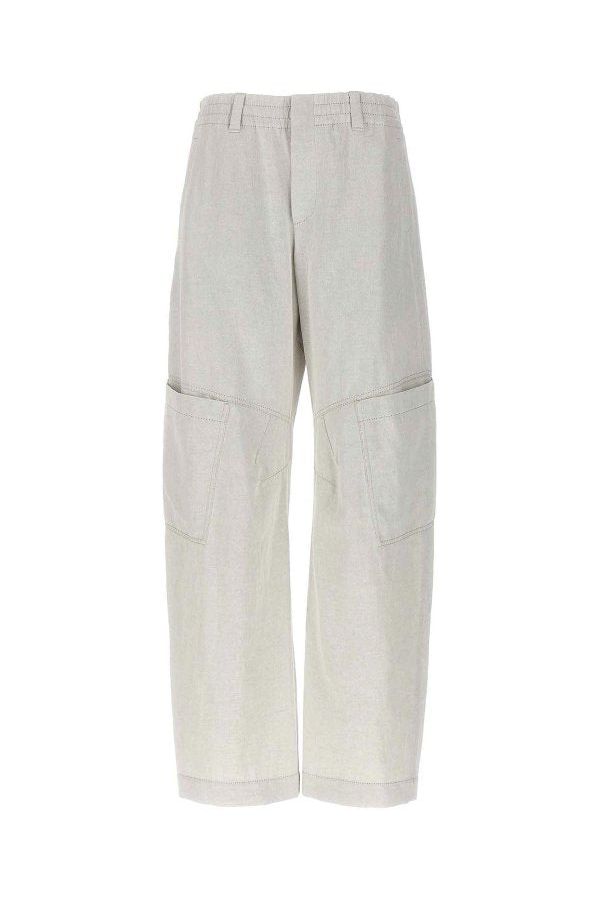 Women's Gesso Cotton Linen Wide Leg Trousers