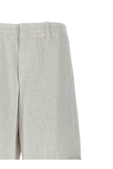 Women's Gesso Cotton Linen Wide Leg Trousers