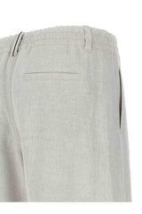 Women's Gesso Cotton Linen Wide Leg Trousers