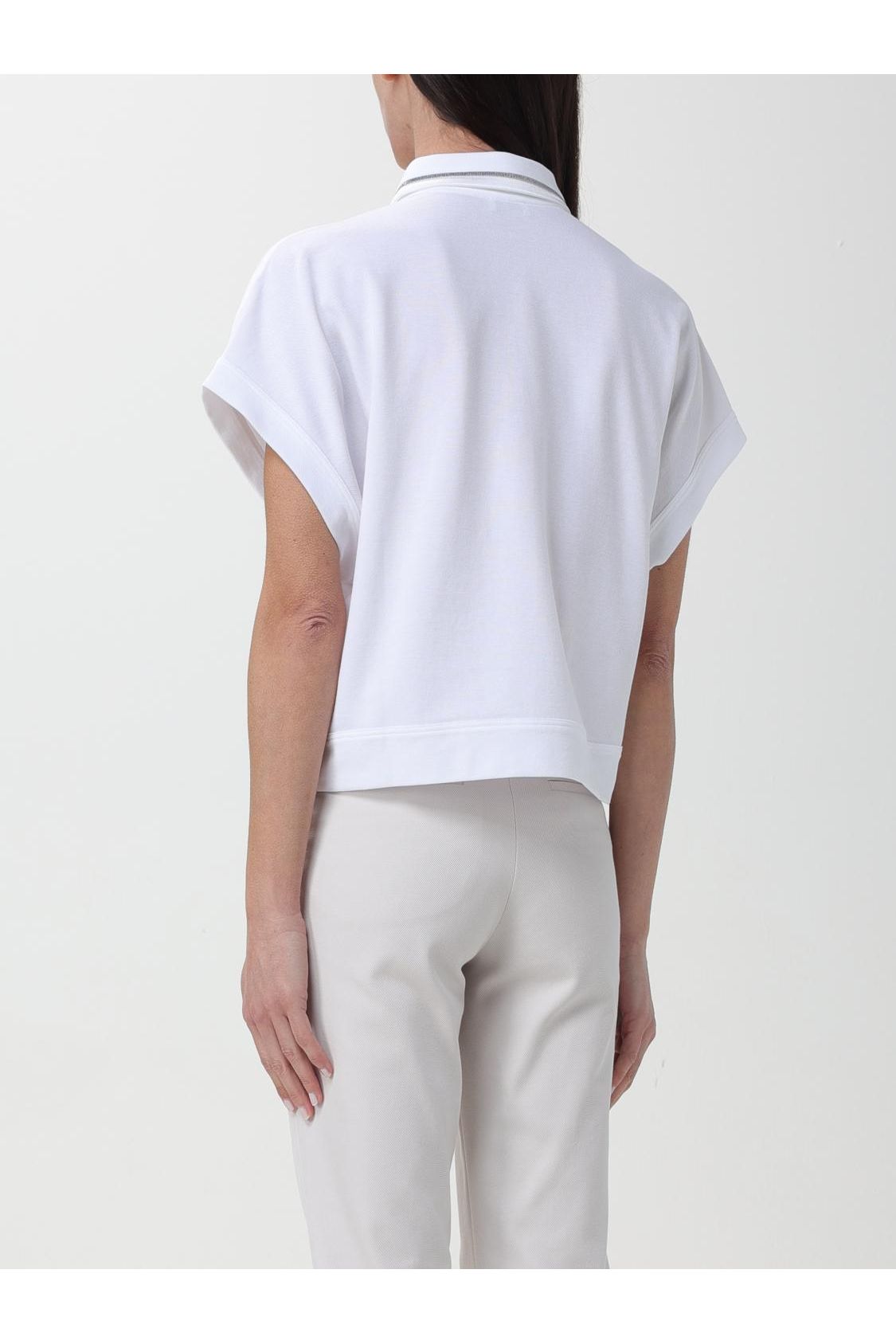Women's White Boxy Cotton Shirt