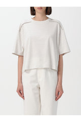 Women's Light Beige Boxy Shirt