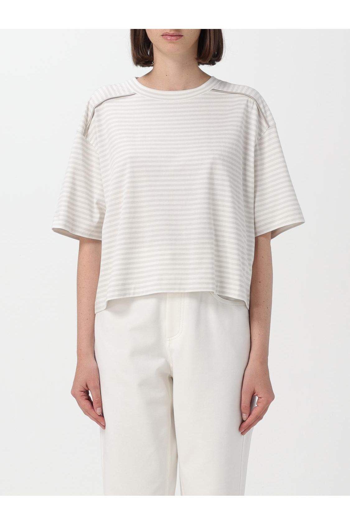 Women's Light Beige Boxy Shirt