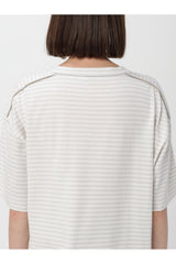 Women's Light Beige Boxy Shirt