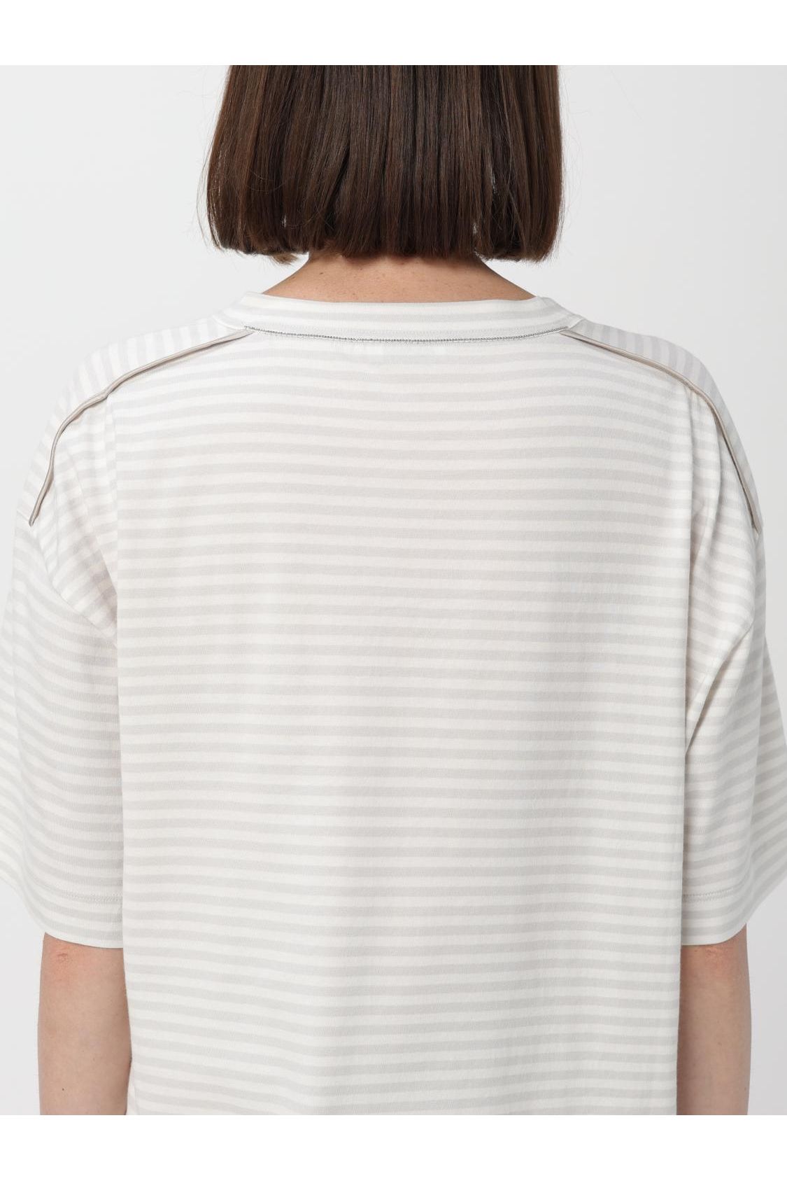 Women's Light Beige Boxy Shirt