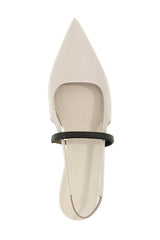 Women's Rugiada Leather Pointed Slingback Flats
