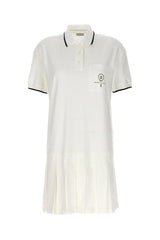 Brunello Cucinelli Women's White Cotton Polo Dress