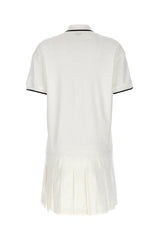 Brunello Cucinelli Women's White Cotton Polo Dress