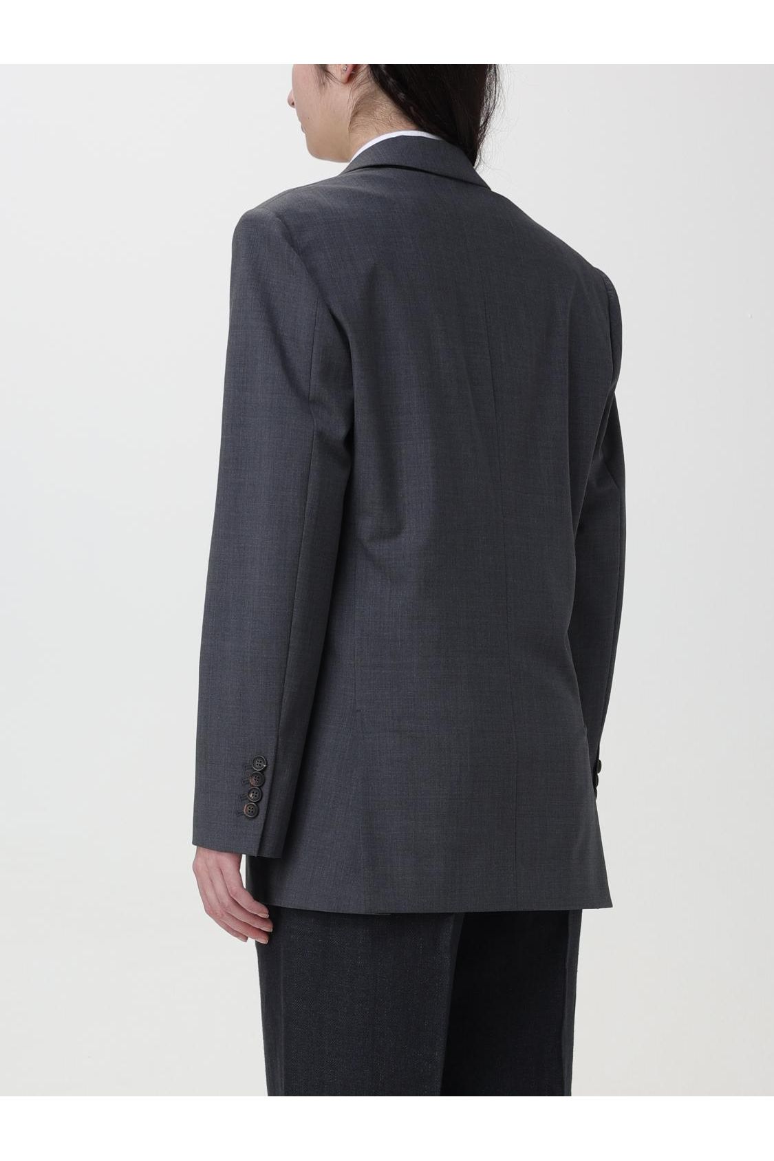 Women's Dark Grey Wool Blazer