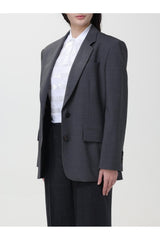 Women's Dark Grey Wool Blazer