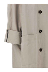 Women's Light Beige Oversized Coat