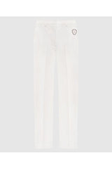 Women's Off White Slim Trousers