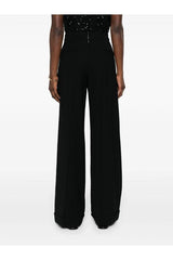Women's Black Wide Leg Trousers