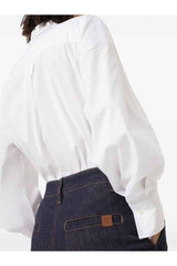 Brunello Cucinelli Women's Dark Blue Flared Trousers