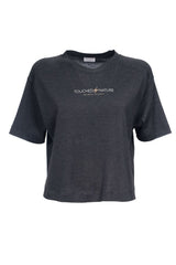 Women's Dark Grey Cotton Shirt