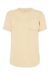 Women's Light Yellow Cotton Shirt