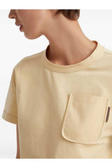 Women's Light Yellow Cotton Shirt