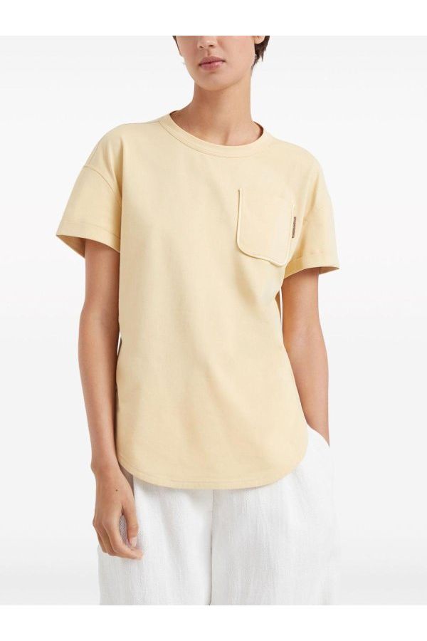 Women's Light Yellow Cotton Shirt