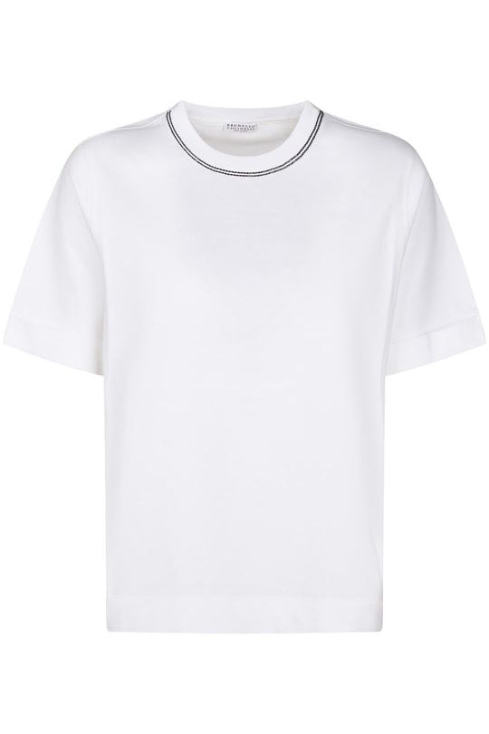 Women's White Relaxed Cotton Shirt
