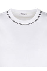 Women's White Relaxed Cotton Shirt
