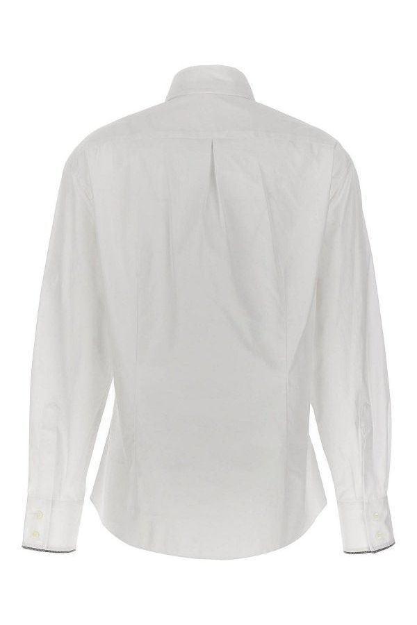 Women's White Tailored Cotton Shirt