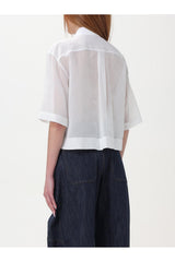 Women's White Oversized Cotton Shirt
