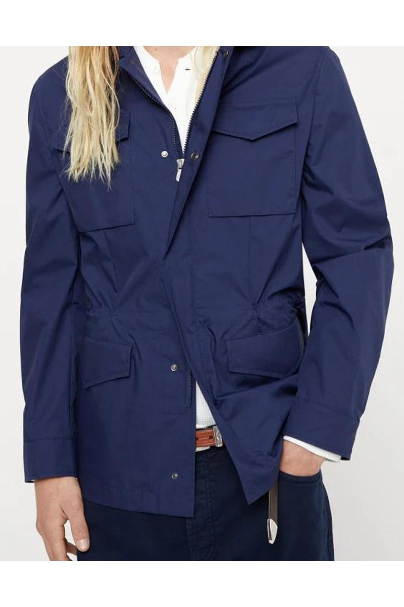 Men's Navy Casual Field Jacket