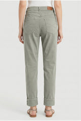 Women's Sage Cotton Relaxed Fit Trousers
