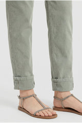 Women's Sage Cotton Relaxed Fit Trousers