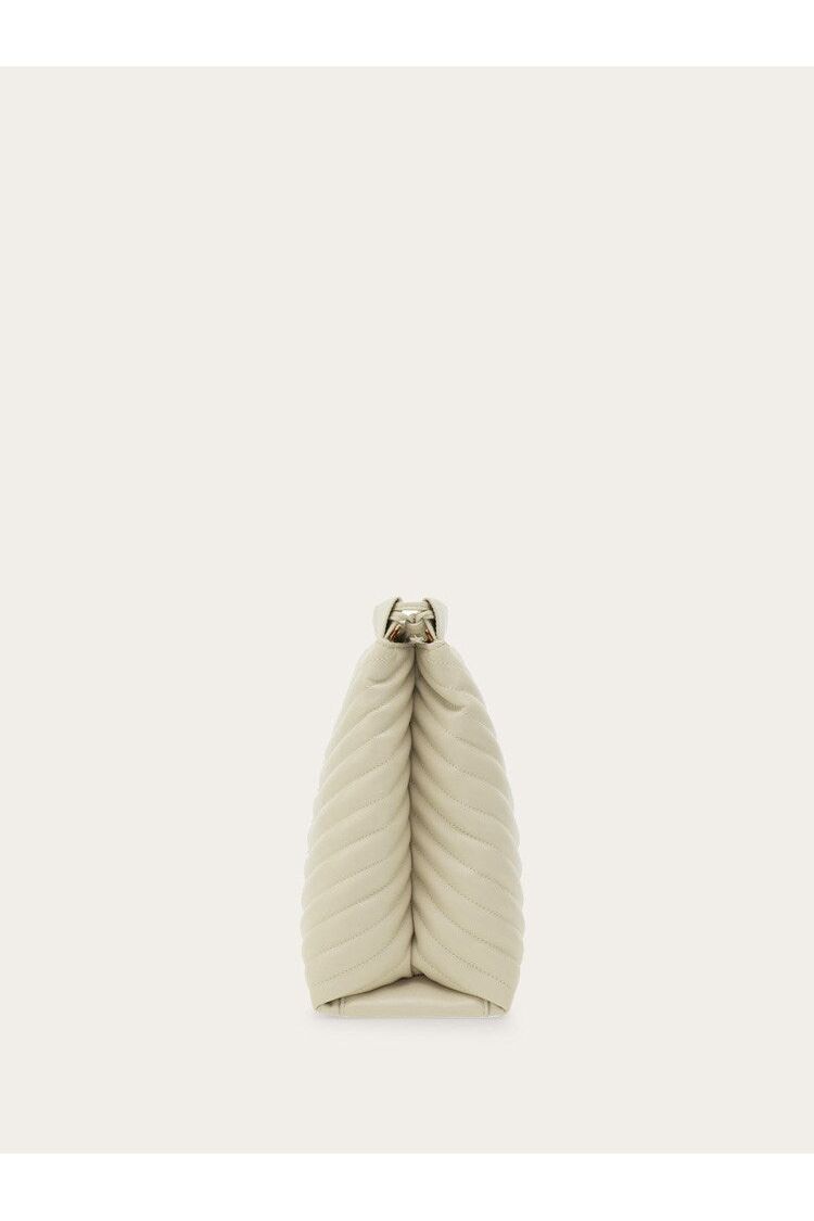 Ferragamo | Women's Off White Calf Leather Bag