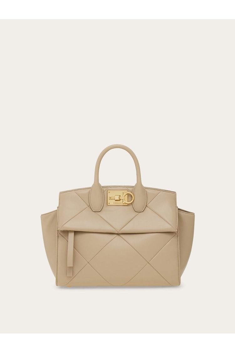 Ferragamo | Women's Beige Lamb Leather Bag