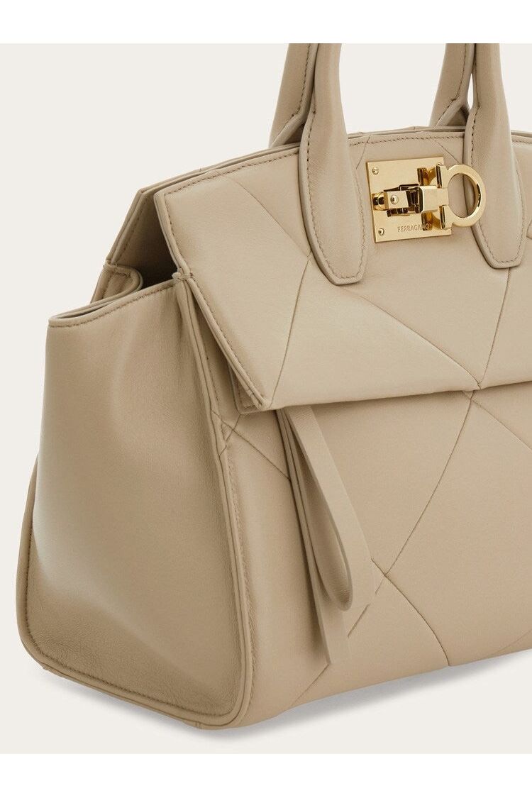 Ferragamo | Women's Beige Lamb Leather Bag