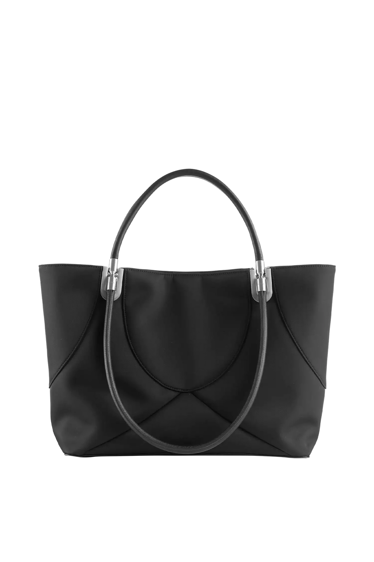 4pm Maxi Nylon Handbag Black