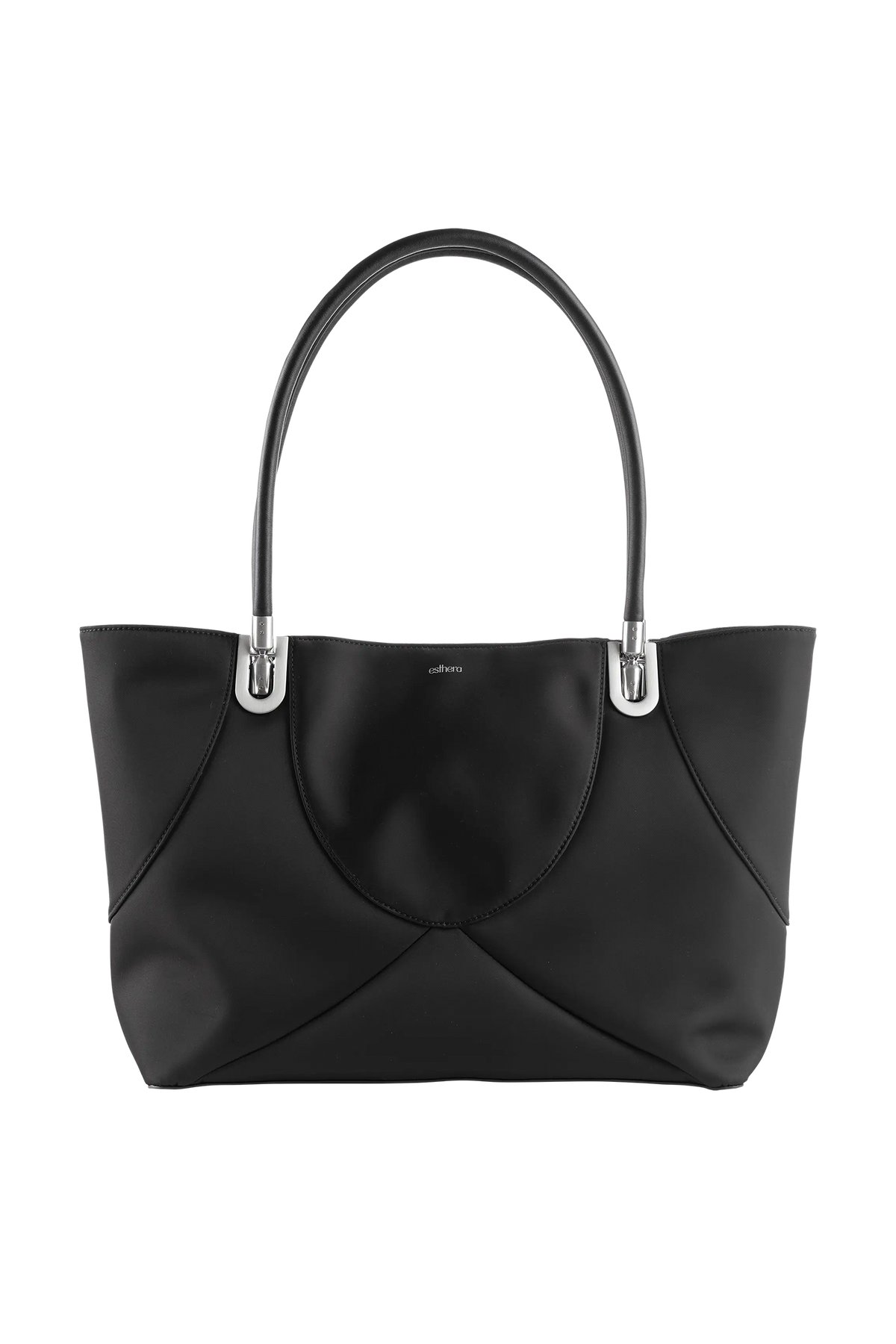 4pm Maxi Nylon Handbag Black
